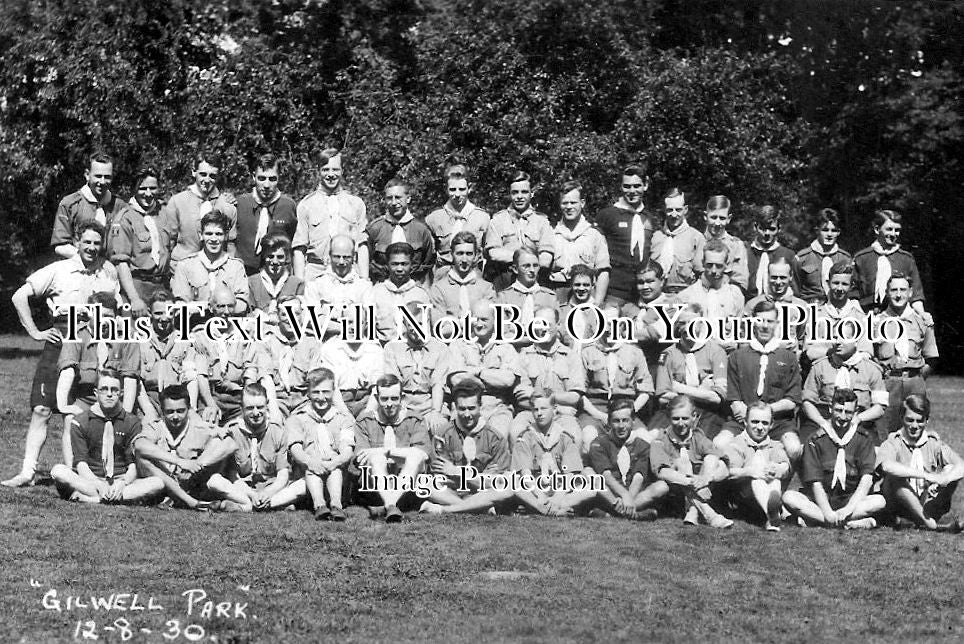 ES 497 - Scouts At Gilwell Park, Epping Forest, Chingford, London, Essex