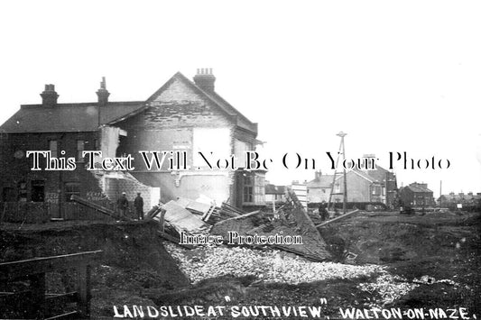 ES 4985 - Landslide At Southview, Walton on Naze, Essex