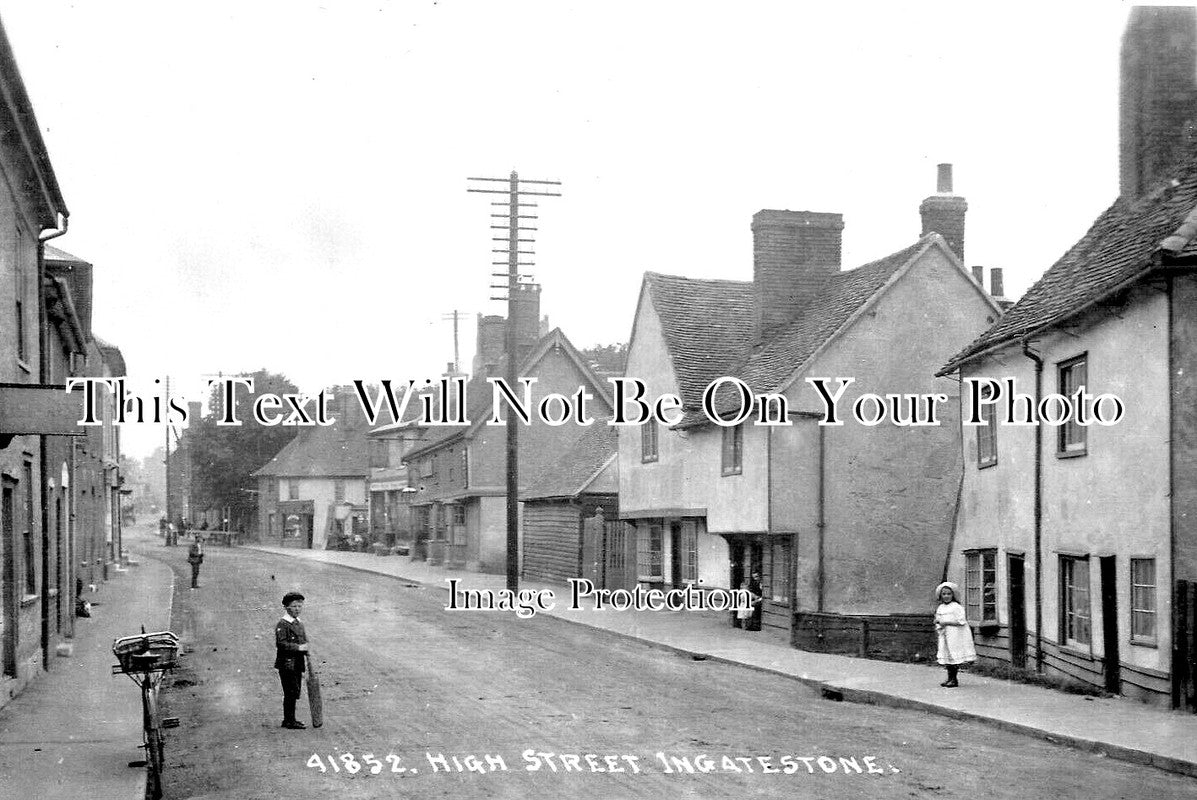 ES 4986 - High Street, Ingatestone, Essex c1927