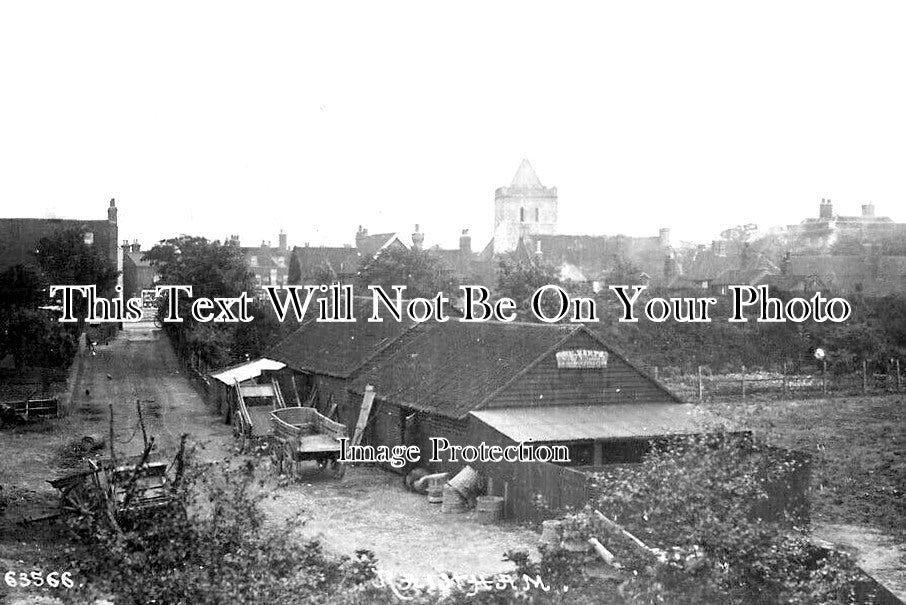 ES 5065 - Work Yard At Rainham, Essex c1918