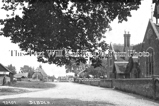 ES 5098 - The White Hart Inn Pub & School, Debden, Essex