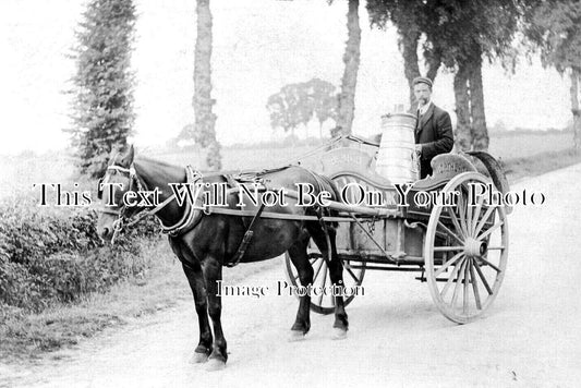 ES 5192 - H Pugh Milk Delivery Cart, Essex c1906