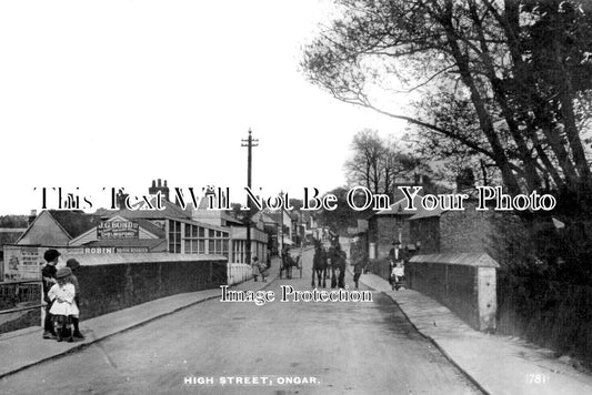 ES 5194 - High Street, Ongar, Essex c1915