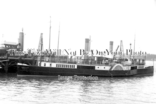 ES 5246 - The Paddle Steamer Suffolk, Harwich, Essex