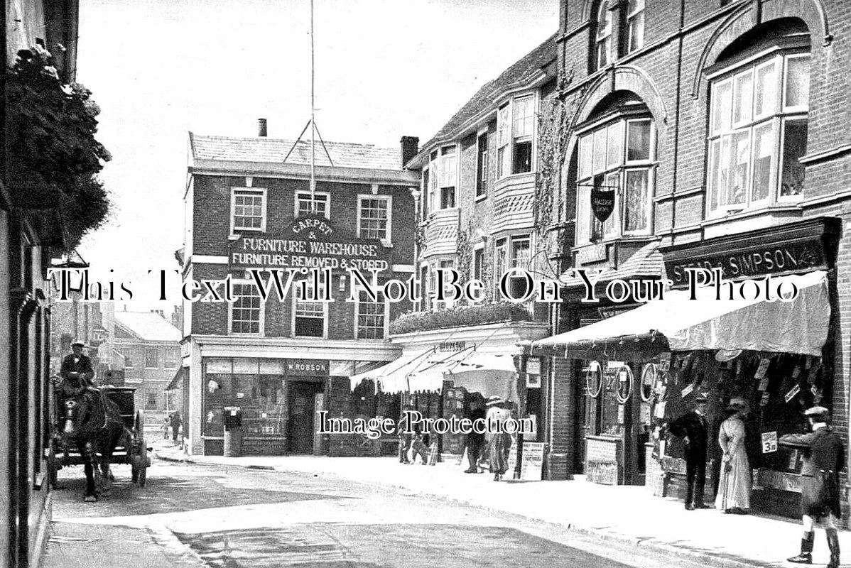 ES 5255 - King Street, Saffron Walden, Essex c1912