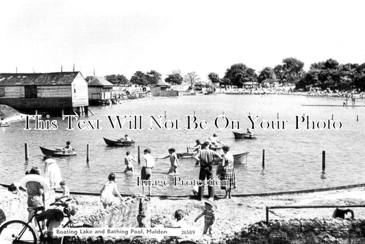 ES 5270 - Boating Lake & Bathing Pool, Maldon, Essex