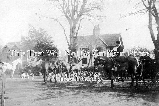 ES 529 - Fox Hunt At Gosfield, Essex 1907