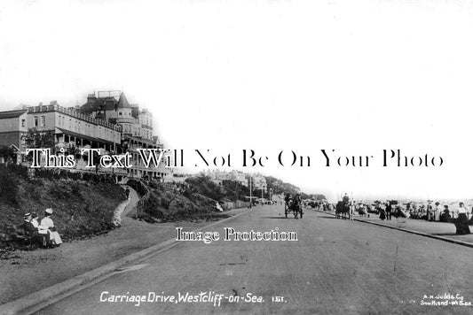 ES 5343 - Carriage Drive, Westcliff On Sea, Essex c1914