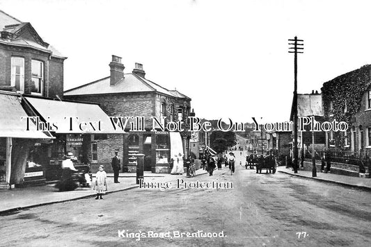 ES 5355 - Kings Road, Brentwood, Essex c1917