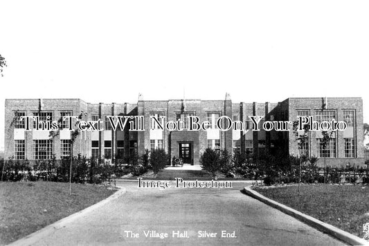 ES 5399 - The Village Hall, Silver End, Braintree, Essex c1929