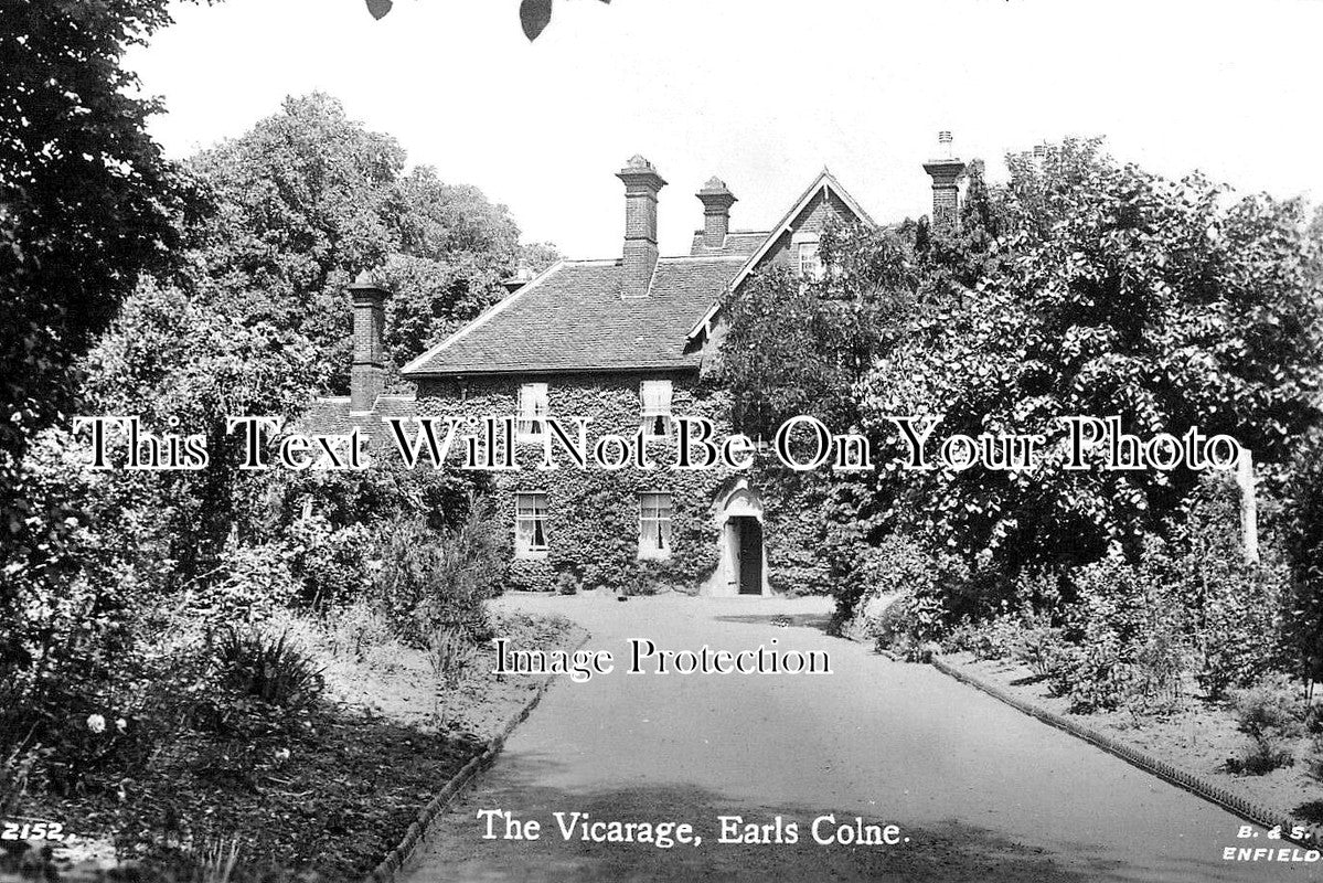 ES 5407 - The Vicarage, Earls Colne, Essex c1928