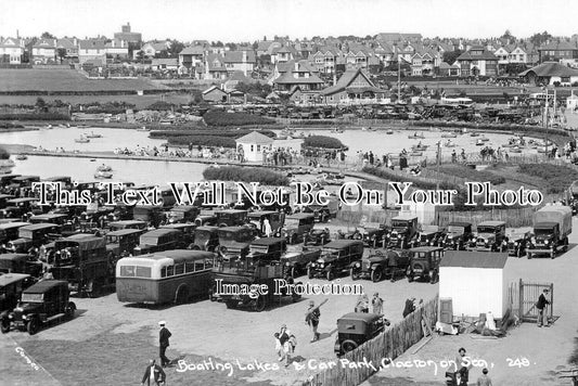 ES 5410 - Bathing Lakes & Car Park, Clacton On Sea, Essex