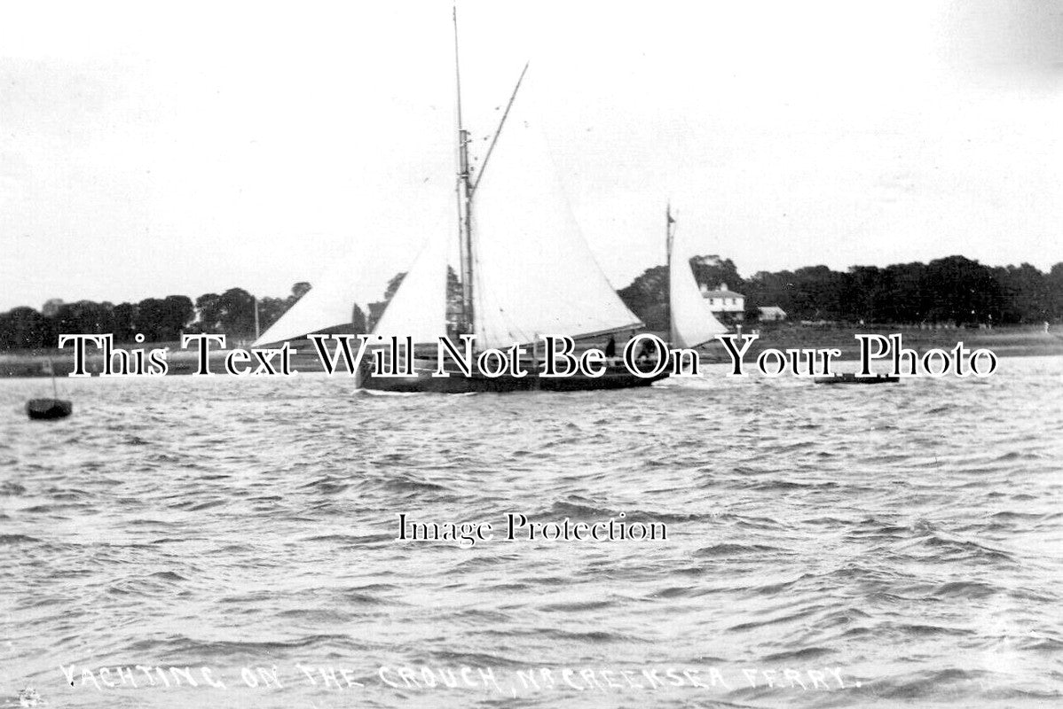 ES 5477 - Yachting On The Crouch, Creeksea Ferry, Essex