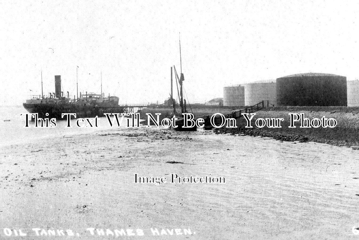 ES 5534 - Oil Tanks, Thames Haven, Stanford Le Hope, Essex