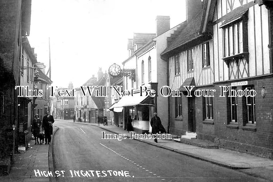 ES 5558 - High Street, Ingatestone, Essex c1934