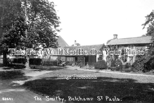 ES 5560 - The Smithy, Belchamp St Pauls, Essex c1922