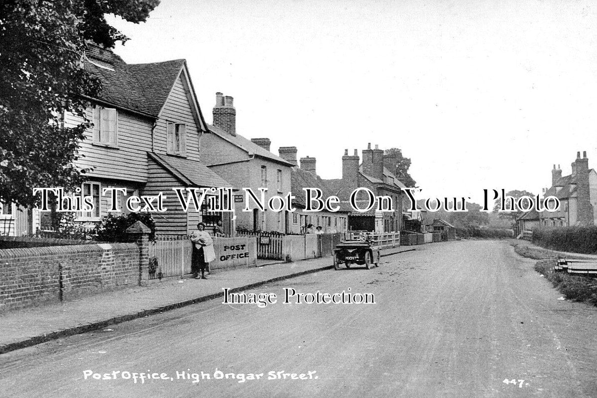 ES 5605 - High Ongar Post Office, Essex c1916