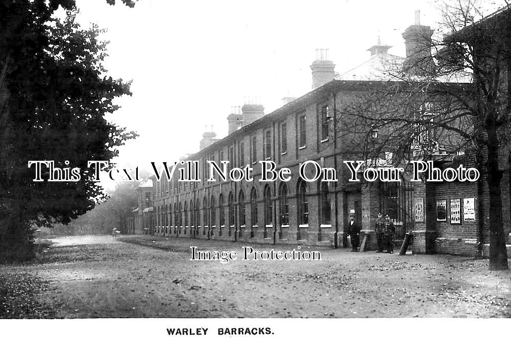 ES 5642 - Warley Barracks, Brentwood, Essex c1908