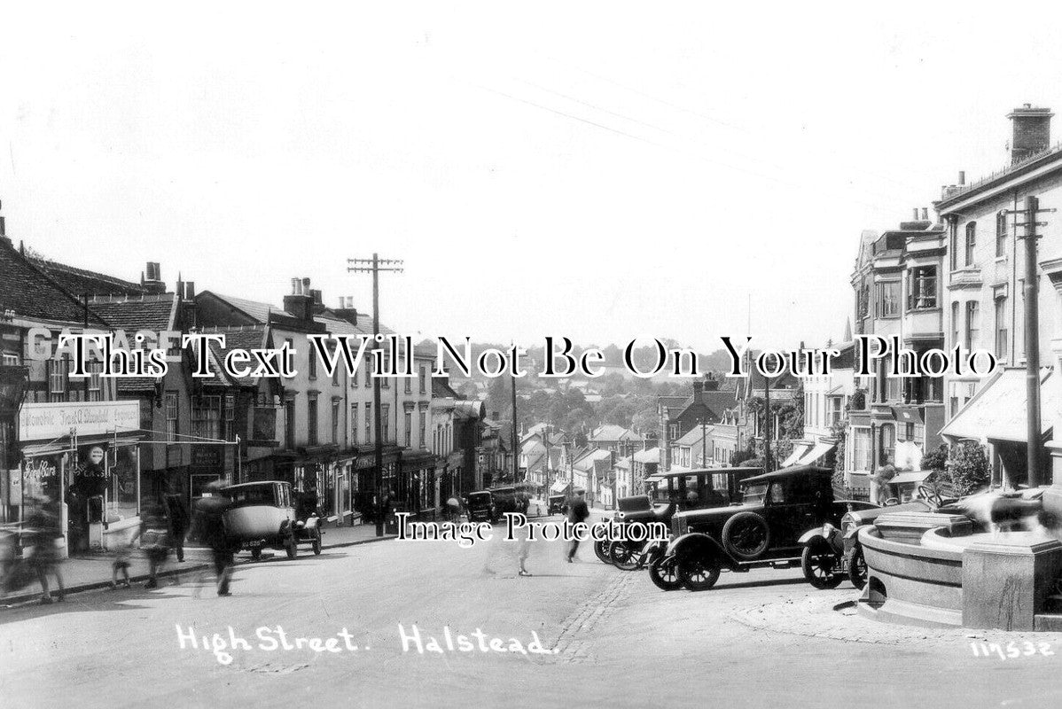 ES 5644 - High Street, Halstead, Essex c1934