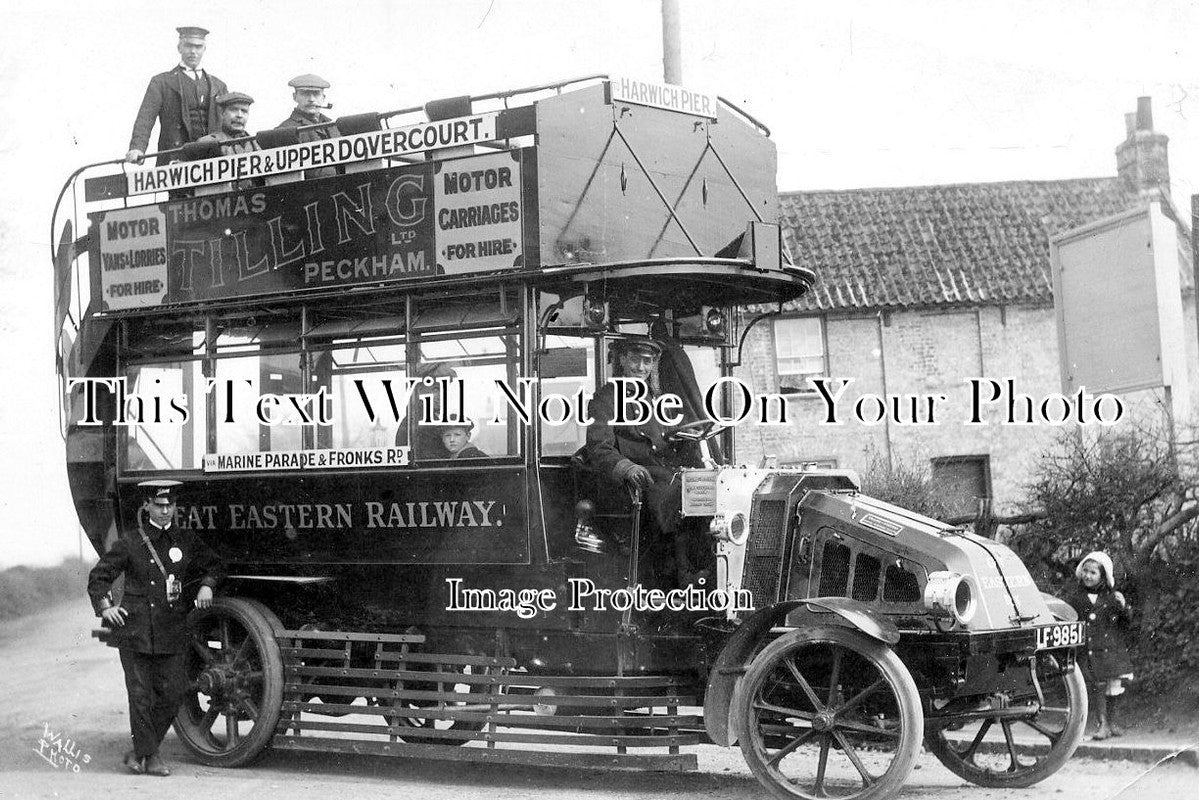 ES 5652 - Great Eastern Railway Motor Bus, Harwich, Essex