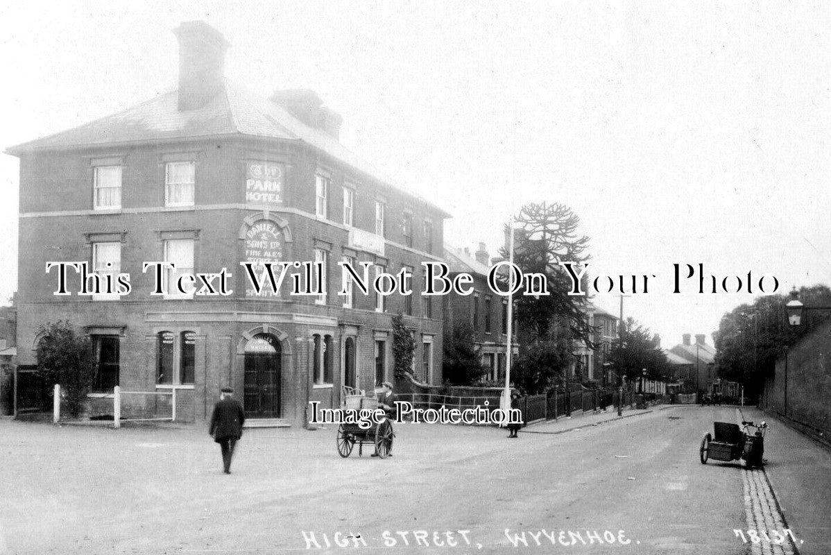 ES 5657 - The Park Hotel, High Street, Wivenhoe, Essex c1918