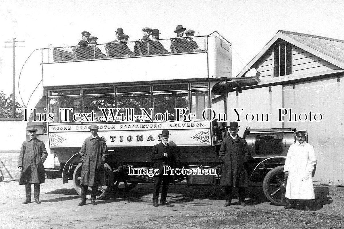 ES 5660 - National Motor Bus, Moore Bros, Kelvedon, Essex