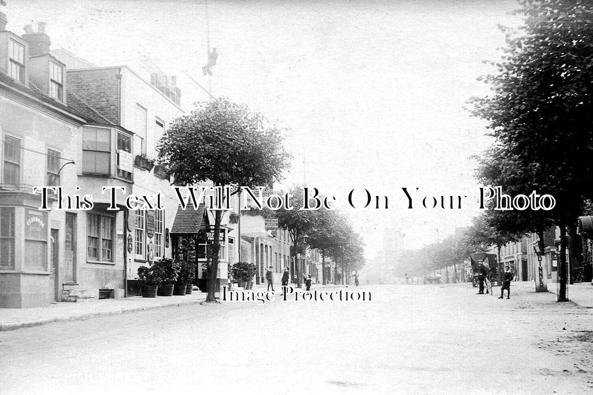 ES 5704 - High Street, Epping, Essex c1910