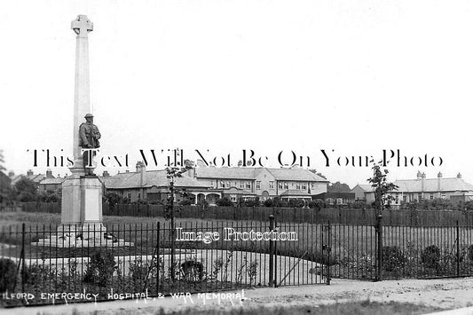 ES 5793 - Ilford Emergency Hospital & War Memorial, Essex