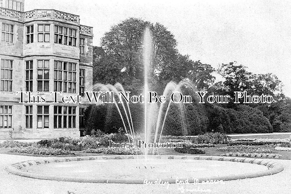 ES 5798 - Audley End House & Fountain, Essex