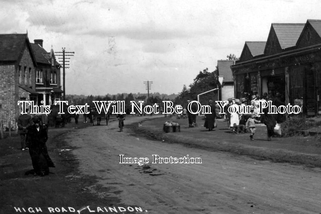 ES 58 - High Street, High Road, Laindon, Essex c1923