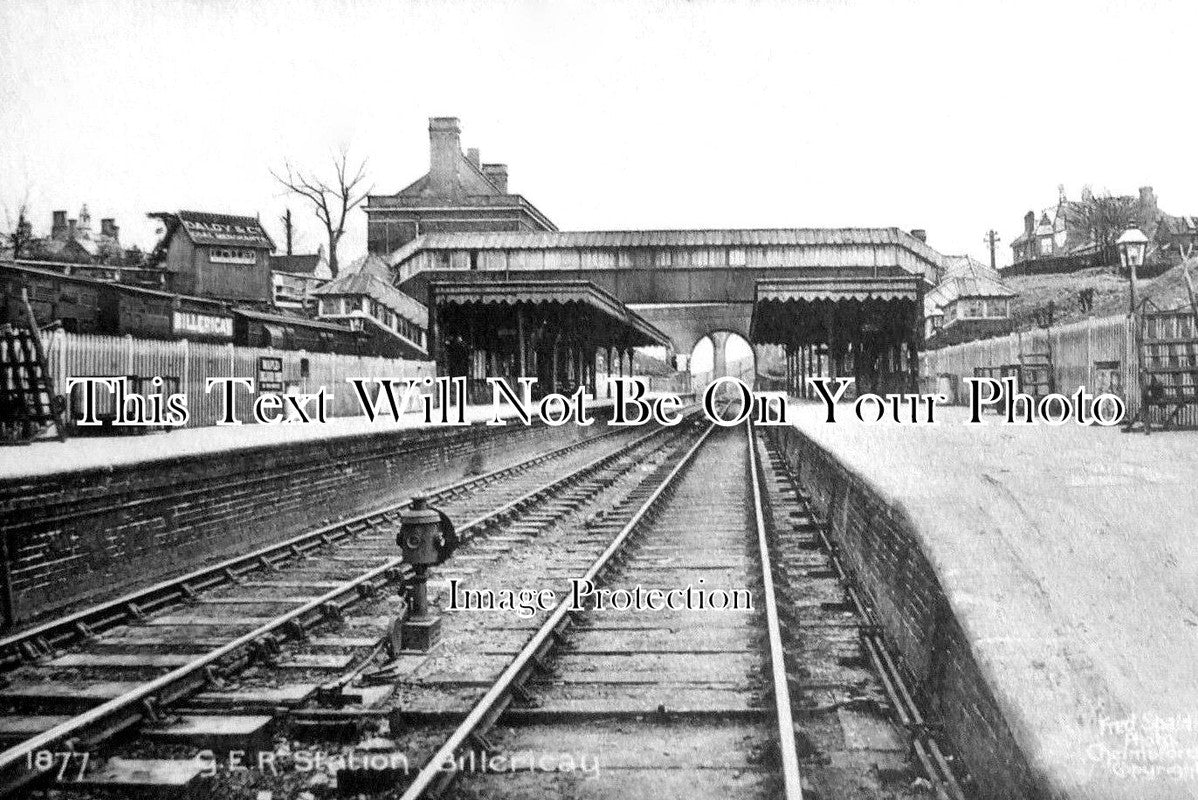 ES 5801 - Billericay Railway Station, Essex c1910