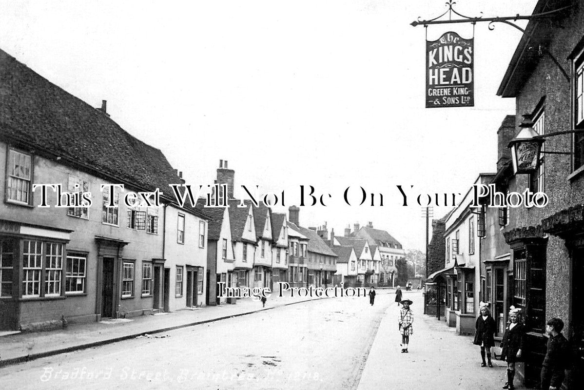 ES 5837 - The Kings Head Pub, Bradford Street, Braintree, Essex