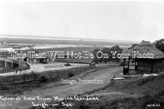 ES 588 - General View From Marine Gardens, Leigh On Sea, Essex