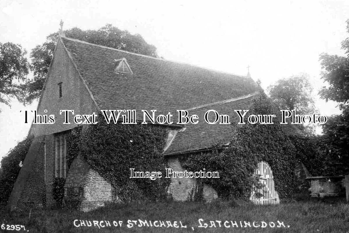 ES 5886 - Church Of St Michael, Latchingdon, Essex c1915