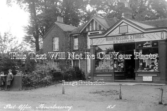 ES 5889 - Mountnessing Post Office & Stores, Essex c1914