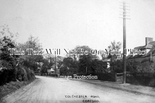 ES 589 - Colchester Road, Copford, Essex c1907