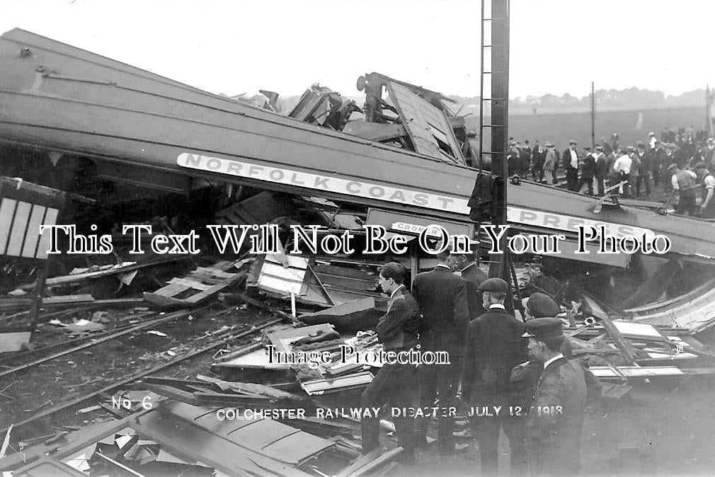 ES 5917 - Colchester Railway Disaster, Essex 1913