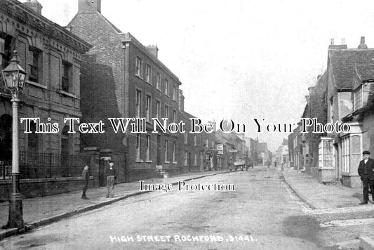 ES 5938 - High Street, Rochford, Essex c1910