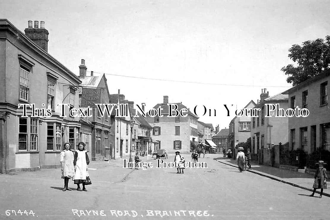 ES 5984 - Rayne Road, Braintree, Essex c1914