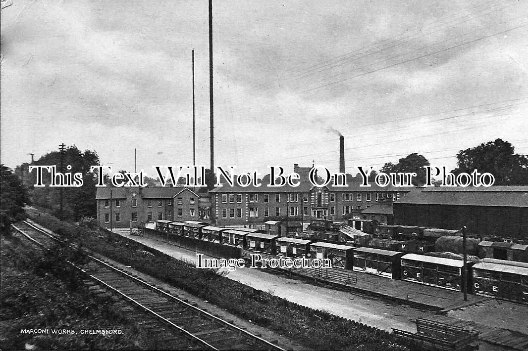 ES 6 - Marconi Works, Chelmsford, Essex c1912