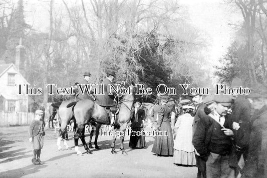 ES 605 - Fox Hunting At Gosfield, Essex 1907