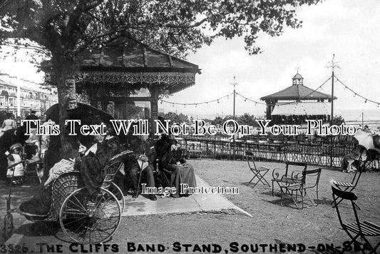 ES 6053 - The Cliffs Band Stand, Southend On Sea, Essex c1906