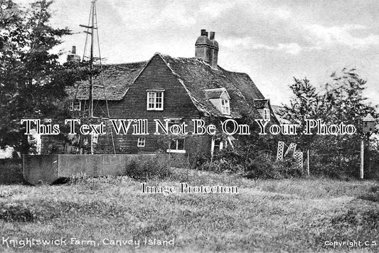 ES 6090 - Knightswick Farm, Canvey Island, Essex c1913