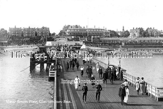 ES 6107 - View From Pier, Clacton On Sea, Essex