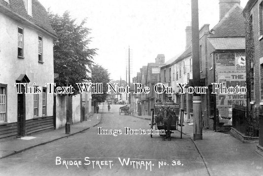 ES 6124 - Bridge Street, Witham, Essex c1916