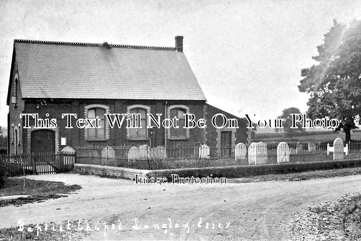 ES 6128 - Baptist Chapel, Langley, Essex c1920