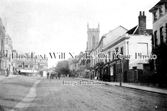 ES 6139 - Market Hill, Halstead, Essex c1907