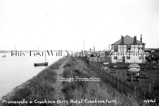 ES 6151 - Promenade & Creeksea Ferry Hotel, Essex c1938