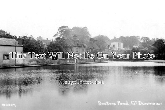 ES 6166 - Doctors Pond, Great Dunmow, Essex c1946