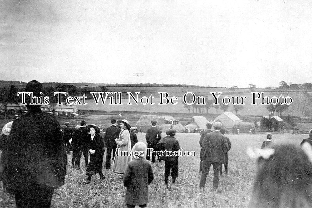 ES 6181 - First Aeroplane To Visit Saffron Walden, Essex 1913